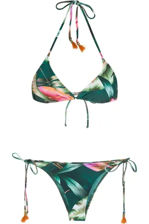 Lygia & Nanny Bikini con estampado floral Maya
