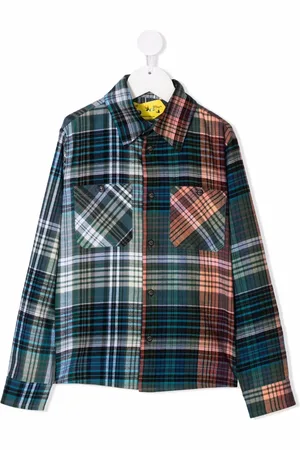 OFF-WHITE Camisa con motivo de cuadros