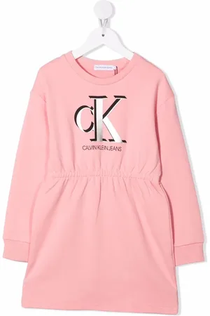 Calvin Klein Vestido con logo estampado