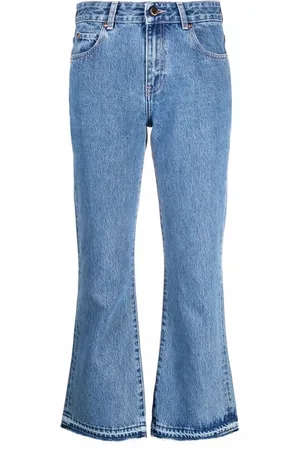RED Valentino Jeans capri acampanados