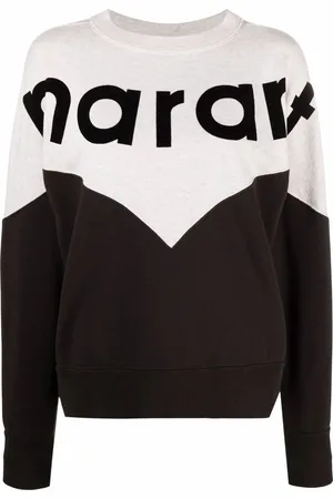 Marant Etoile Sudadera con diseño de dos tonos