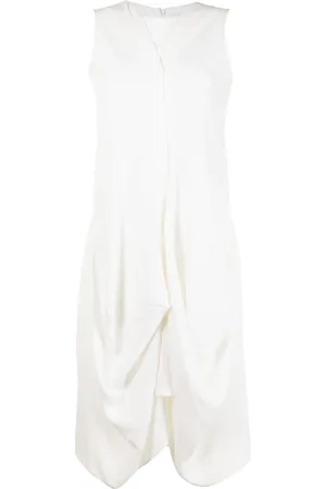 GOEN.J Vestido drapeado sin mangas