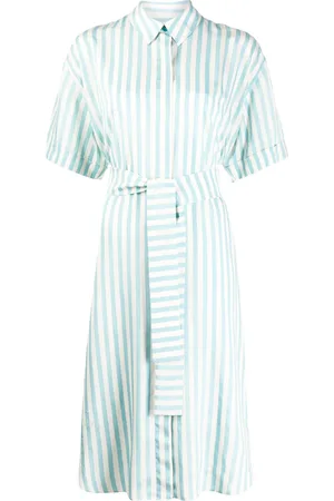 Paul Smith Vestido camisero a rayas