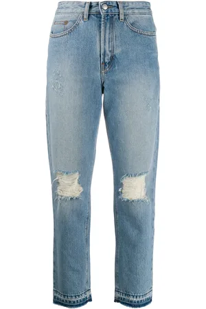 Zadig & Voltaire Jeans rectos con efecto envejecido
