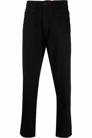 Philipp Plein Pantalones con parche del logo