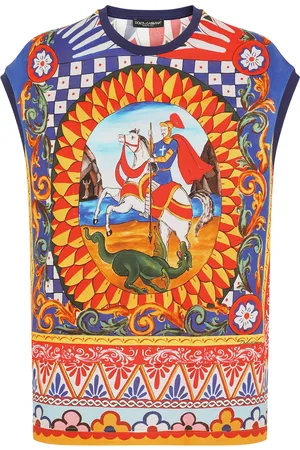 Dolce & Gabbana Playera con estampado gráfico