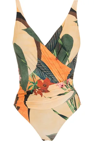 Lygia & Nanny Traje de baño con estampado tropical