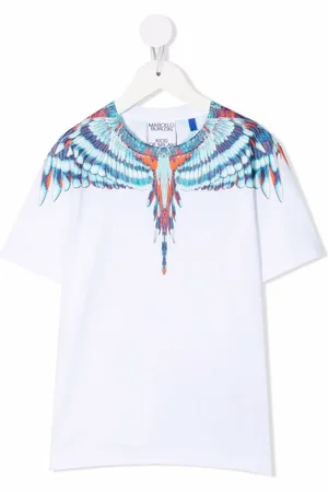 MARCELO BURLON Playera con estampado Wings