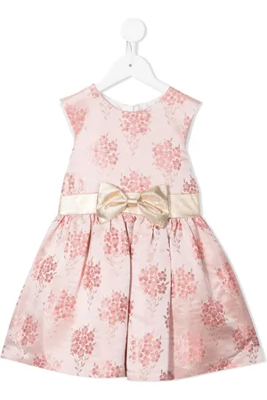 HUCKLEBONES LONDON Vestido corto con motivo floral en jacquard