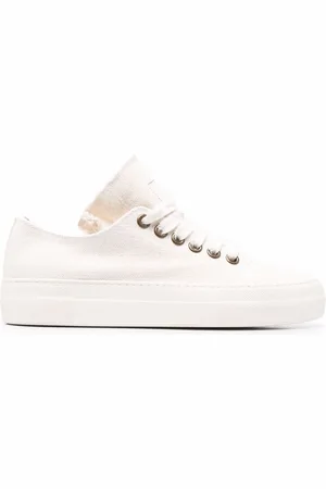 UMA WANG Tenis bajos con bordes sin rematar
