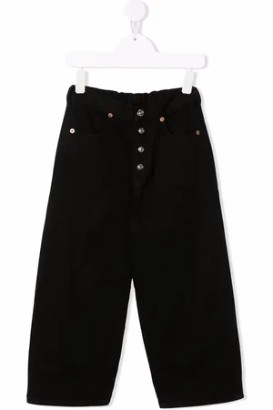 Maison Margiela Jeans anchos con detalles de botones