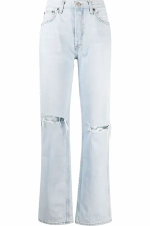 RE/DONE Jeans con efecto lavado