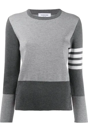 Thom Browne Suéter con motivo 4-Bar