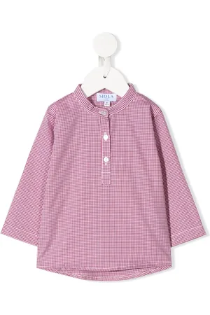 SIOLA Camisa con estampado micro
