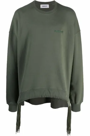 AMBUSH Hoodie con dobladillo de flecos
