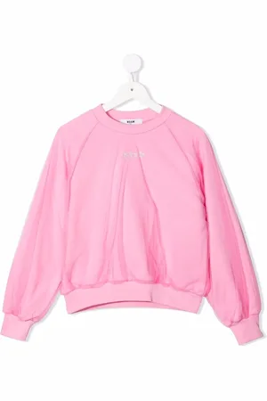 Msgm Sudadera con capa de tul