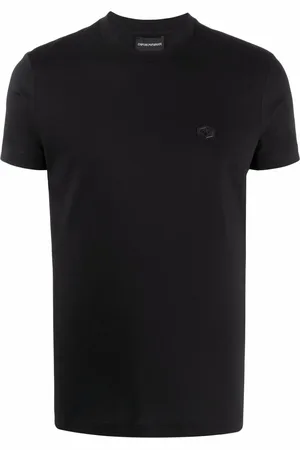 Emporio Armani Playera con parche del logo
