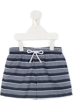 AMIR SLAMA Shorts de playa a rayas