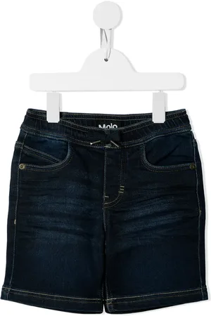 Molo Shorts de mezclilla con logo