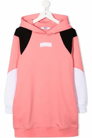Msgm Vestido estilo suéter con logo