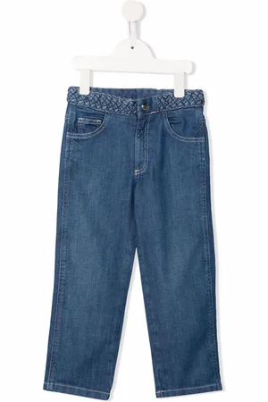 Chloé Jeans rectos con pretina trenzada