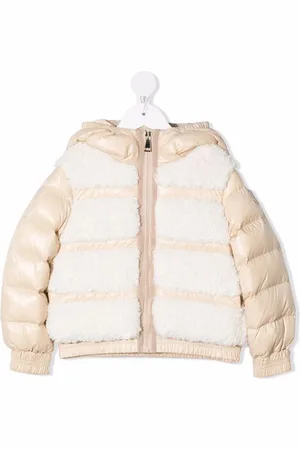 Moncler Chamarra capitonada con paneles en contraste