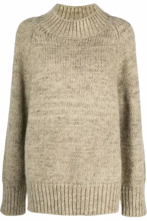 Maison Margiela Suéter con ribetes de canalé