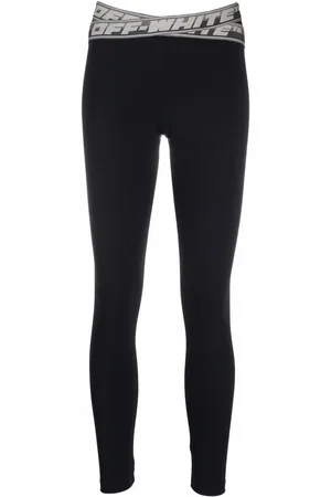 OFF-WHITE Leggins con logo en la pretina