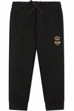 Dolce & Gabbana Pants con bordado de abeja