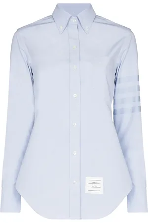 Thom Browne Camisa con botones y parche del logo