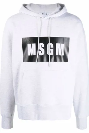 Msgm Hoodie con logo estampado