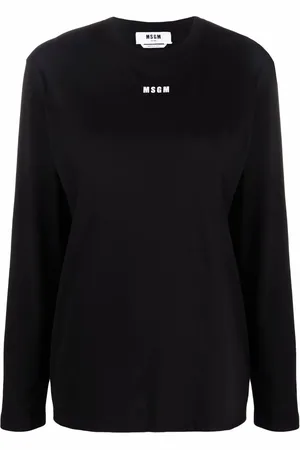 Msgm Playera con logo estampado
