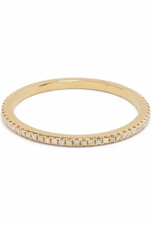 DJULA Anillo de compromiso en oro amarillo de 18kt con diamantes