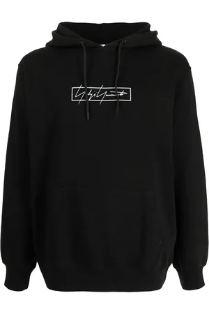 YOHJI YAMAMOTO Hoodie con logo estampado