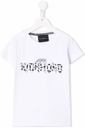 John Richmond Playera con logo estampado