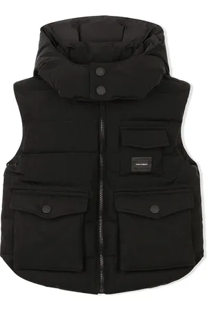 Dolce & Gabbana Chaleco capitonado con capucha