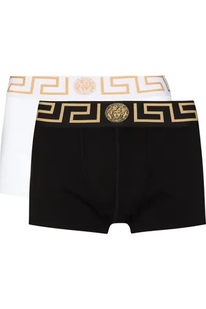VERSACE Pack de dos bóxeres con motivo Greca en la pretina