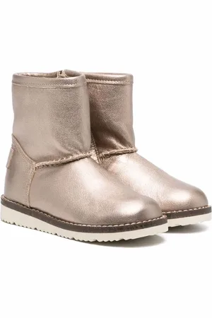 TWO CON ME BY PÈPÈ Botas metalizadas con forro de lana
