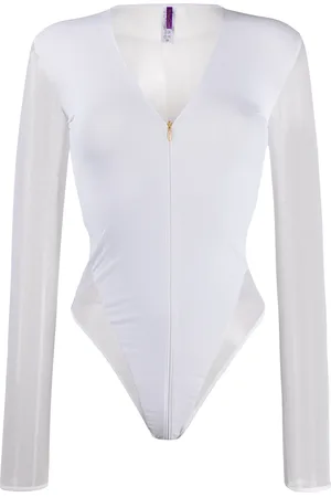 MAISON CLOSE Body de tanga con cierre