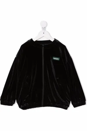Kenzo Sudadera con cierre y logo gráfico