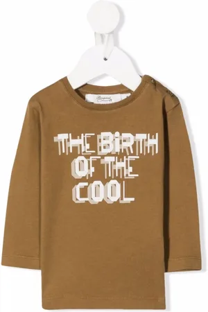 BONPOINT Top con eslogan estampado