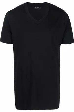 Tom Ford Playera ajustada con cuello redondo