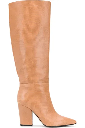 Sergio Rossi Botas con efecto de piel de lagarto