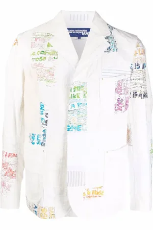 JUNYA WATANABE Blazer con detalles de patchwork