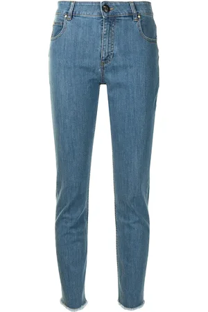 LORENA ANTONIAZZI Jeans slim estilo capri
