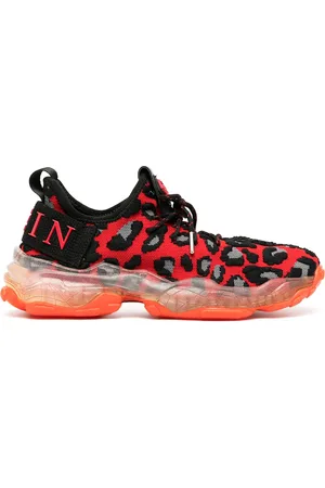 Philipp Plein Tenis con animal print