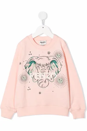 Kenzo Sudadera con elefante estampado