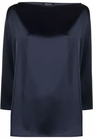 GIANLUCA CAPANNOLO Blusa con cuello barco