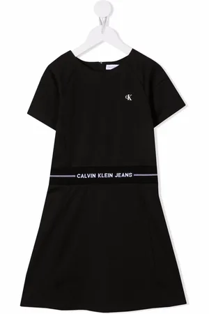 Calvin Klein Vestido con logo estampado