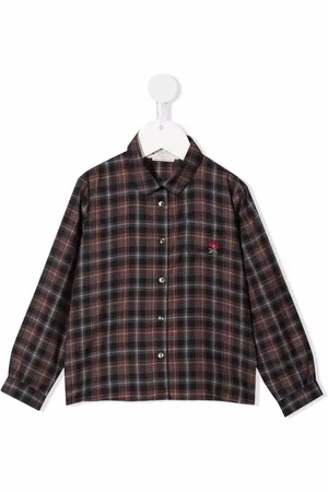 BONPOINT Camisa con logo bordado